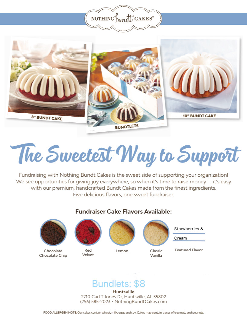 Nothing Bundt Cakes Fundraiser - III